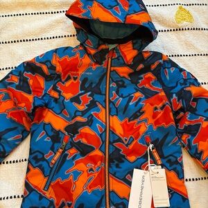 Obermeyer Youth‎ Vibrant Camo Jacket size 4
